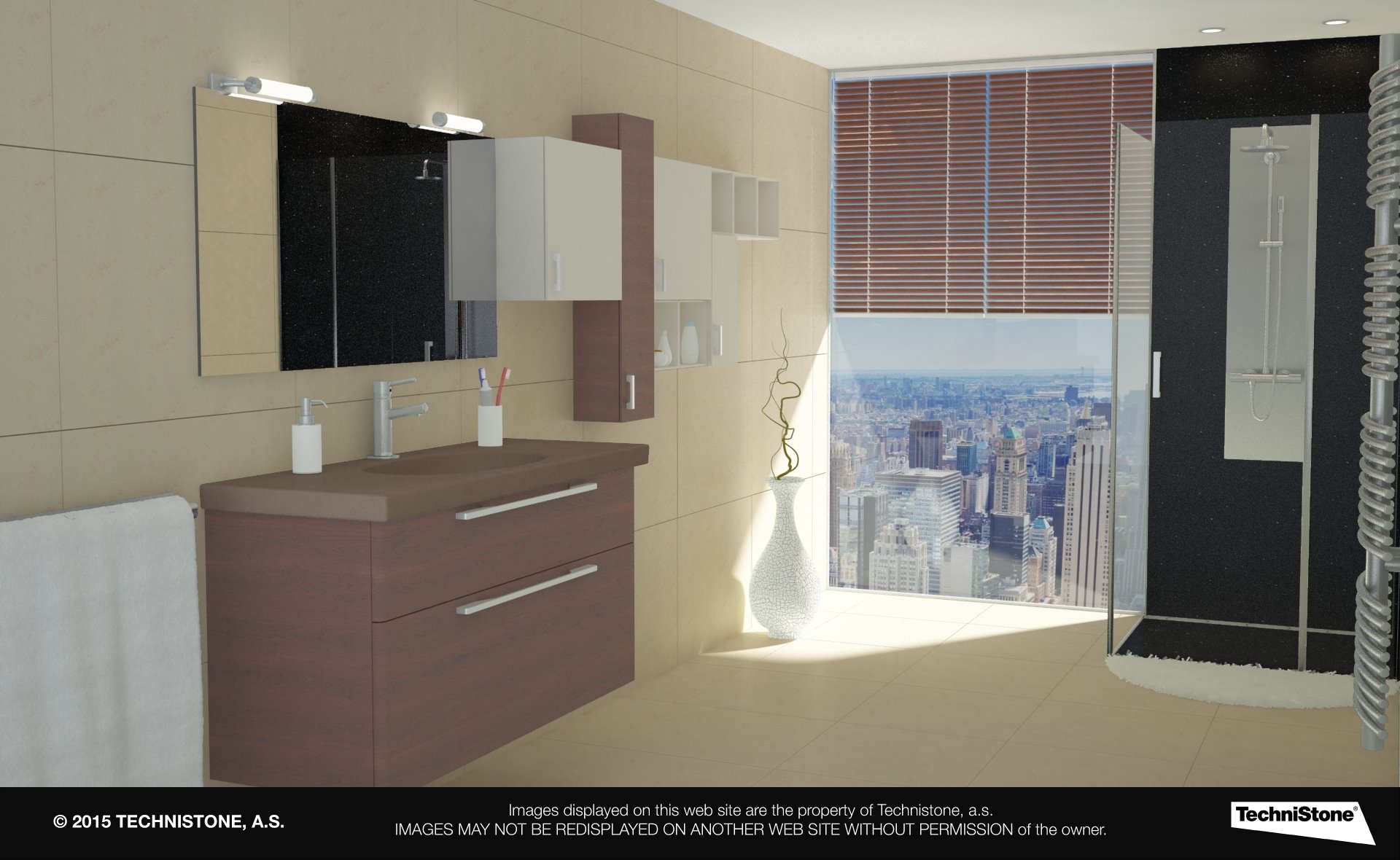 Modern bathroom
