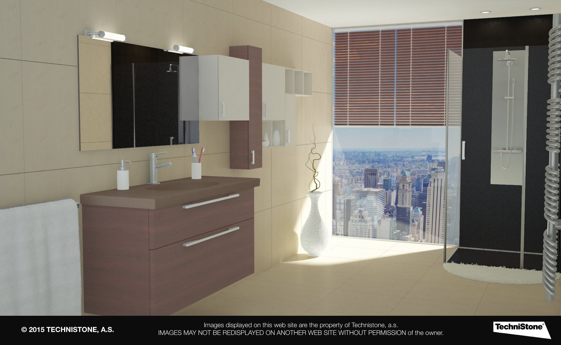 Modern bathroom