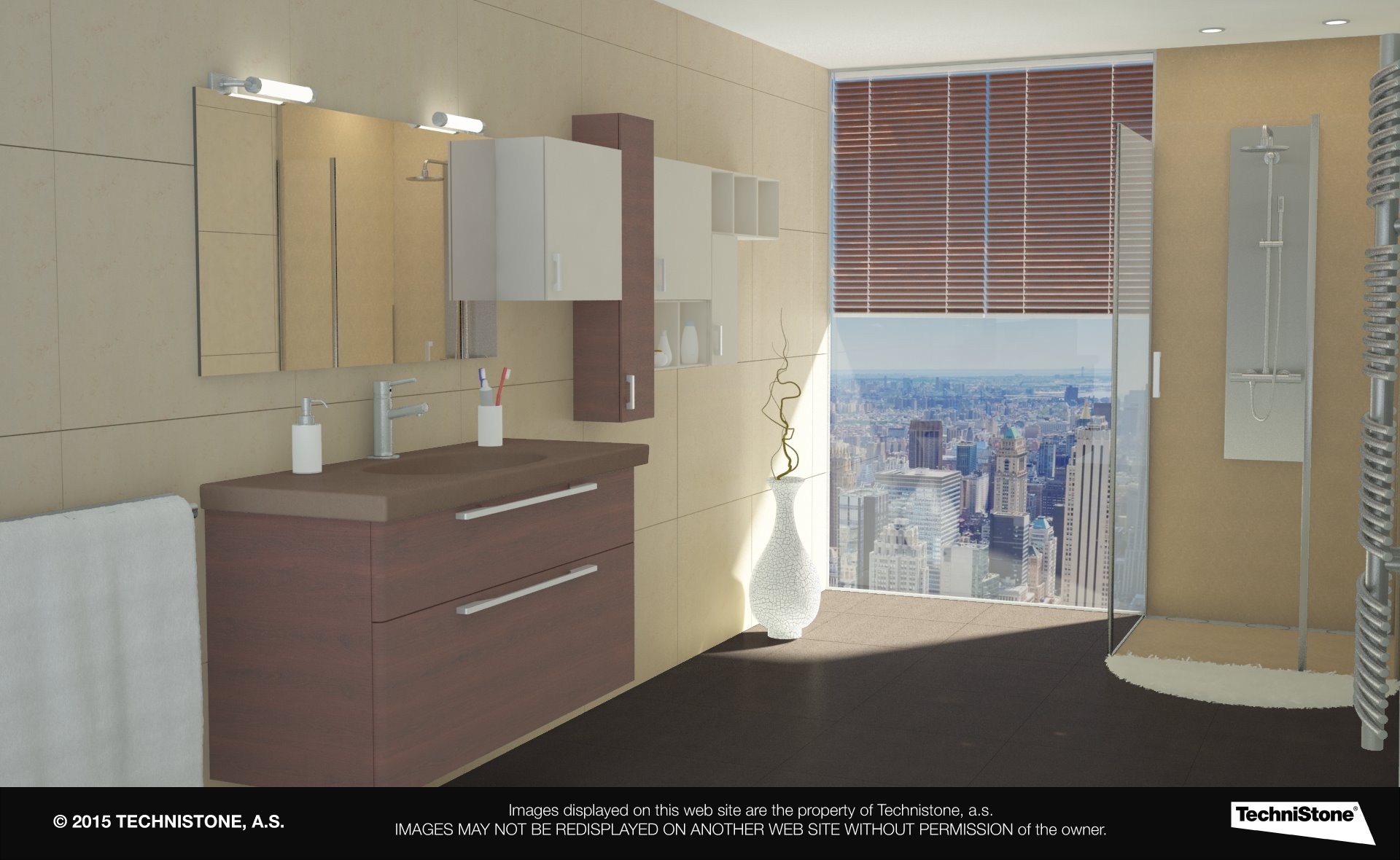 Modern bathroom