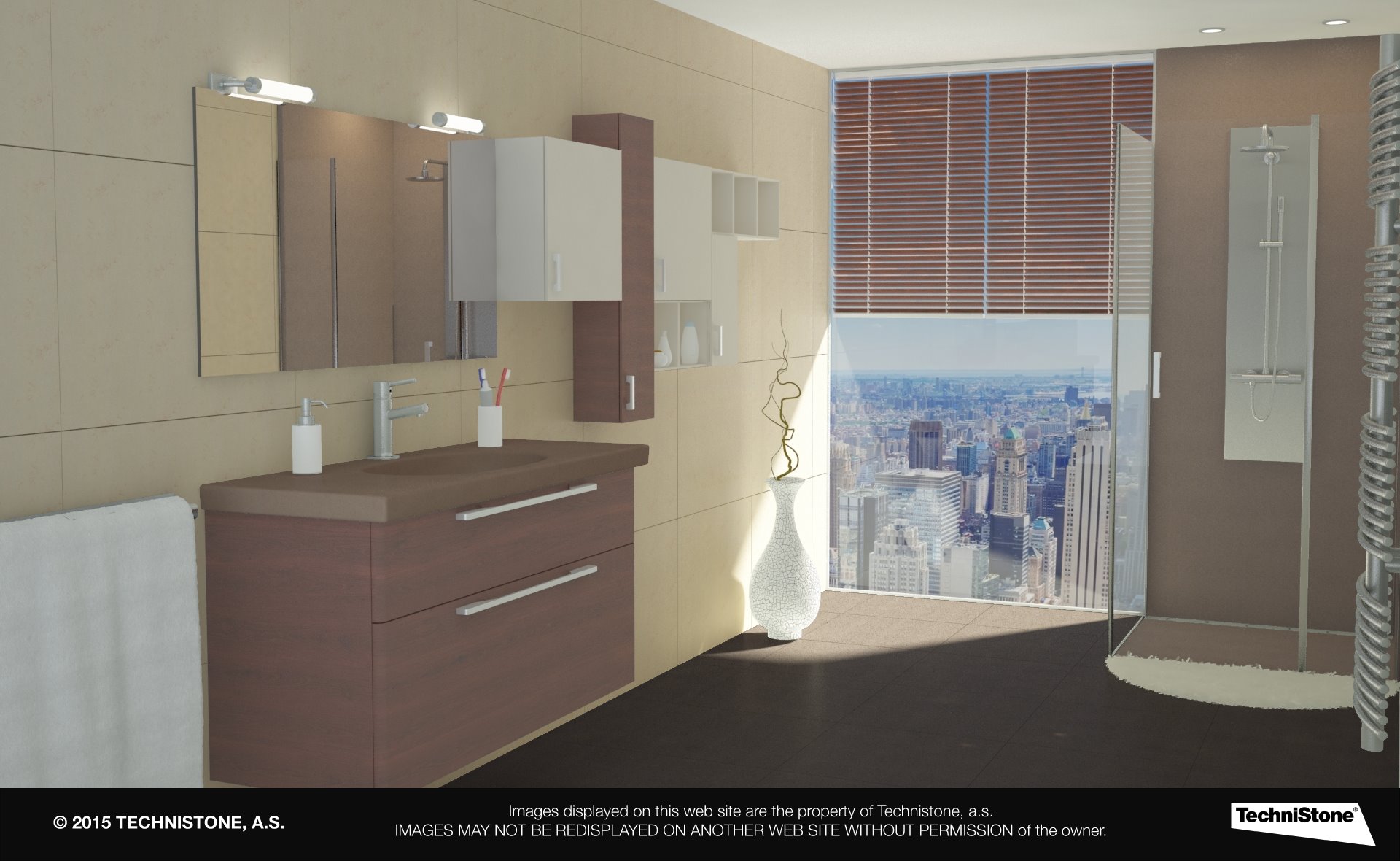 Modern bathroom