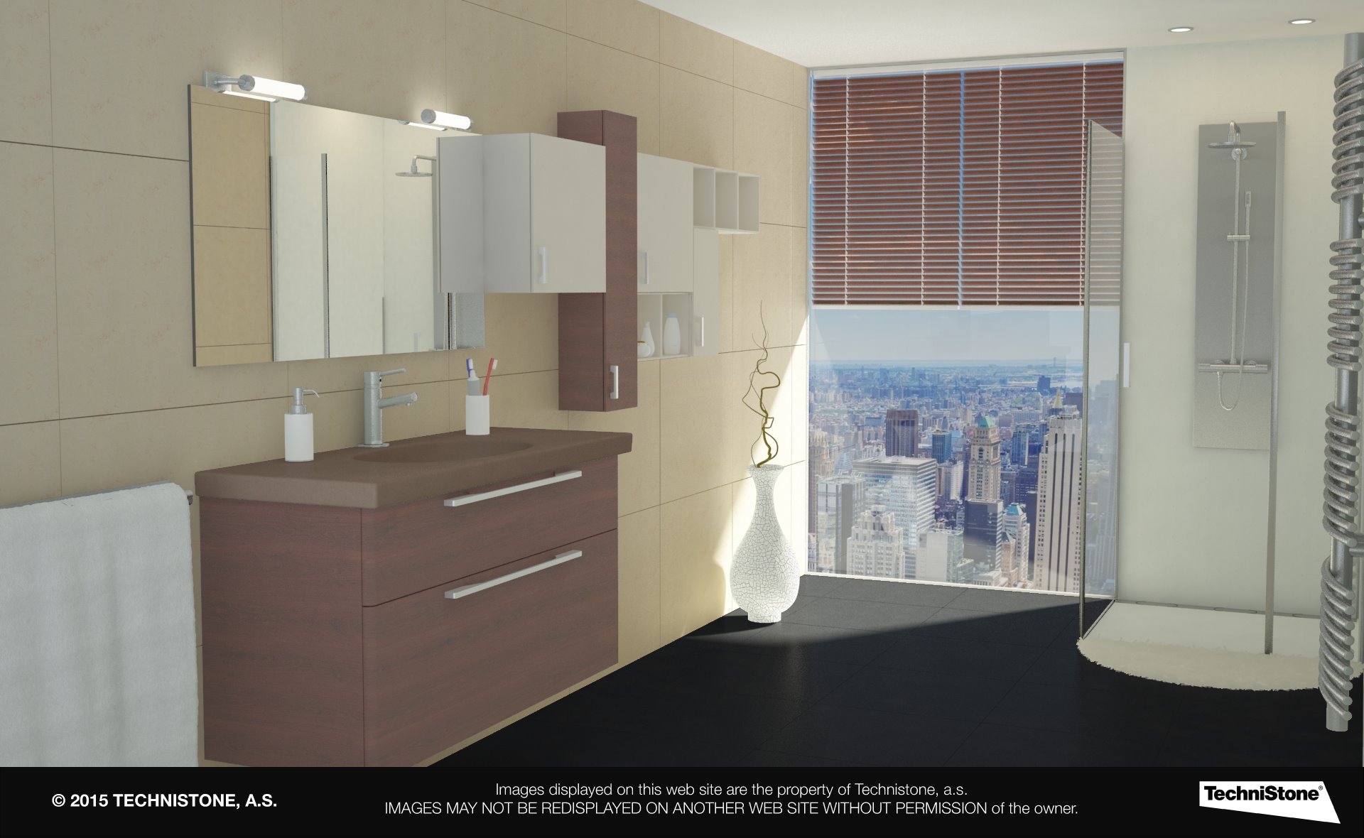 Modern bathroom