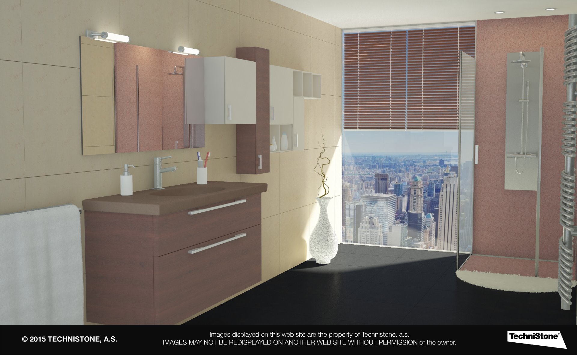 Modern bathroom