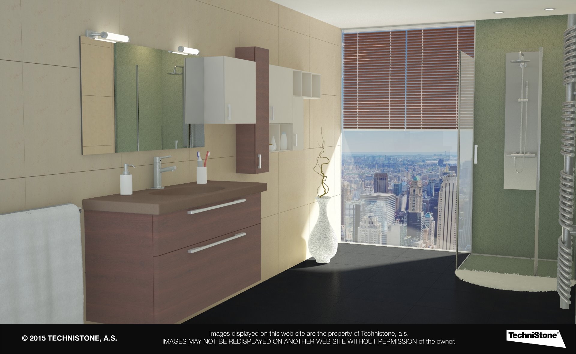 Modern bathroom