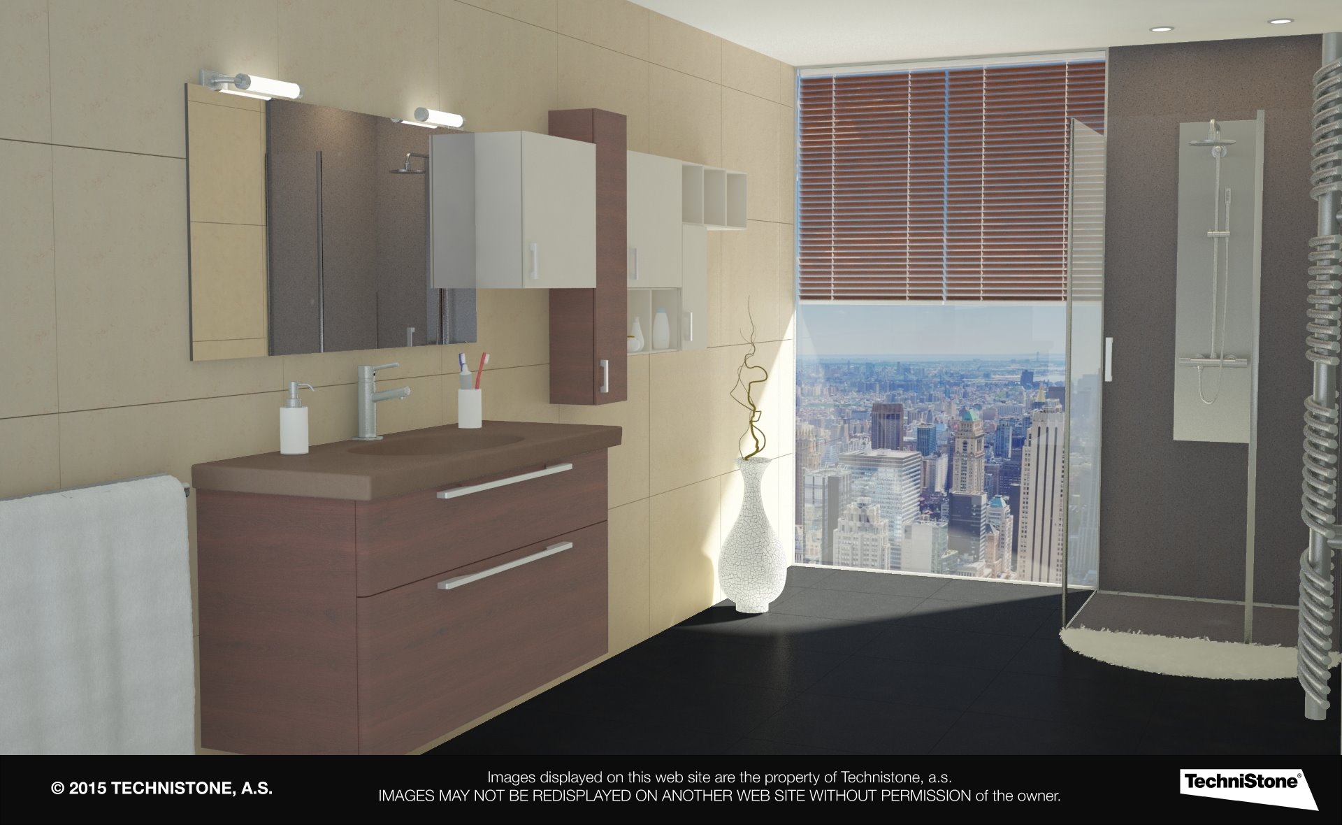 Modern bathroom