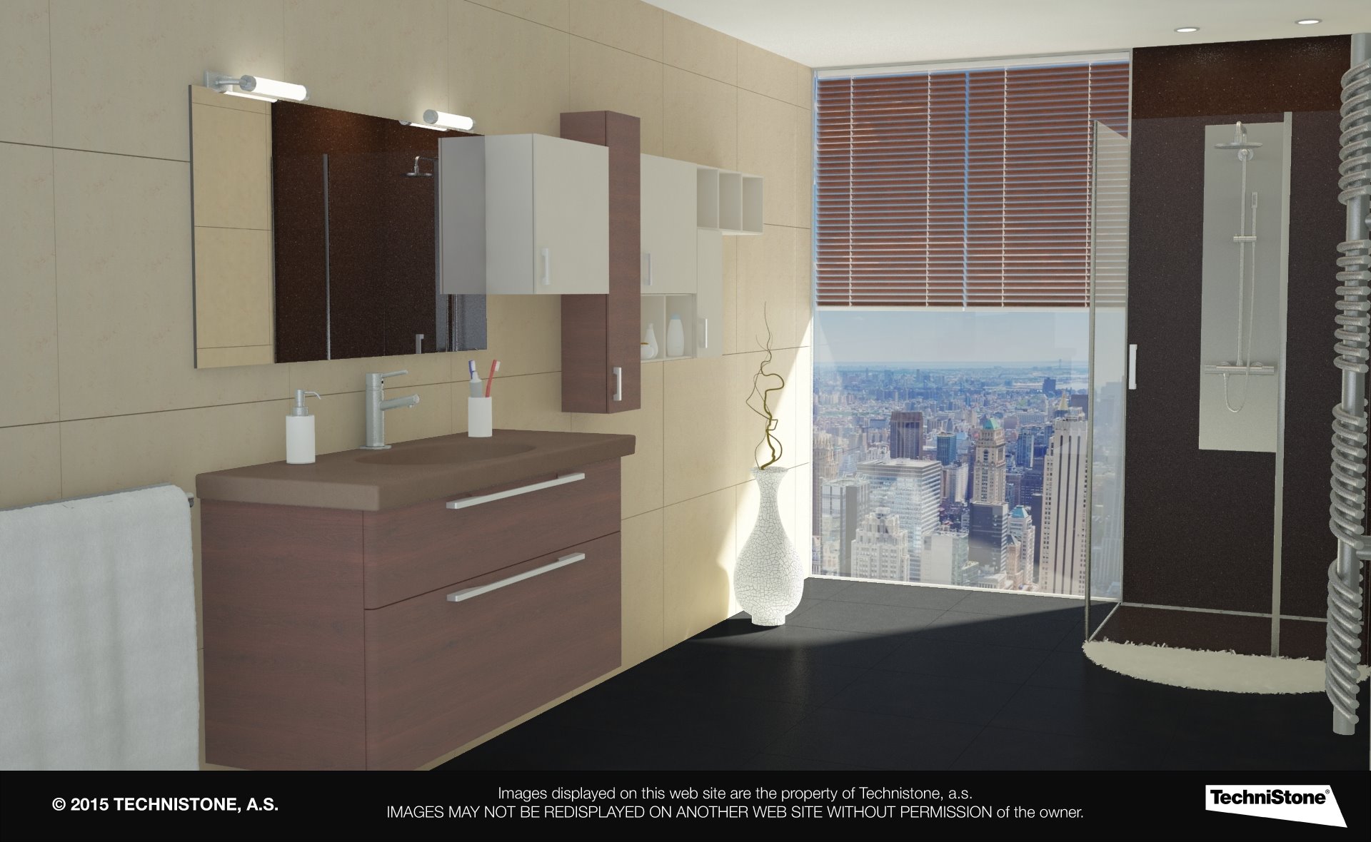 Modern bathroom