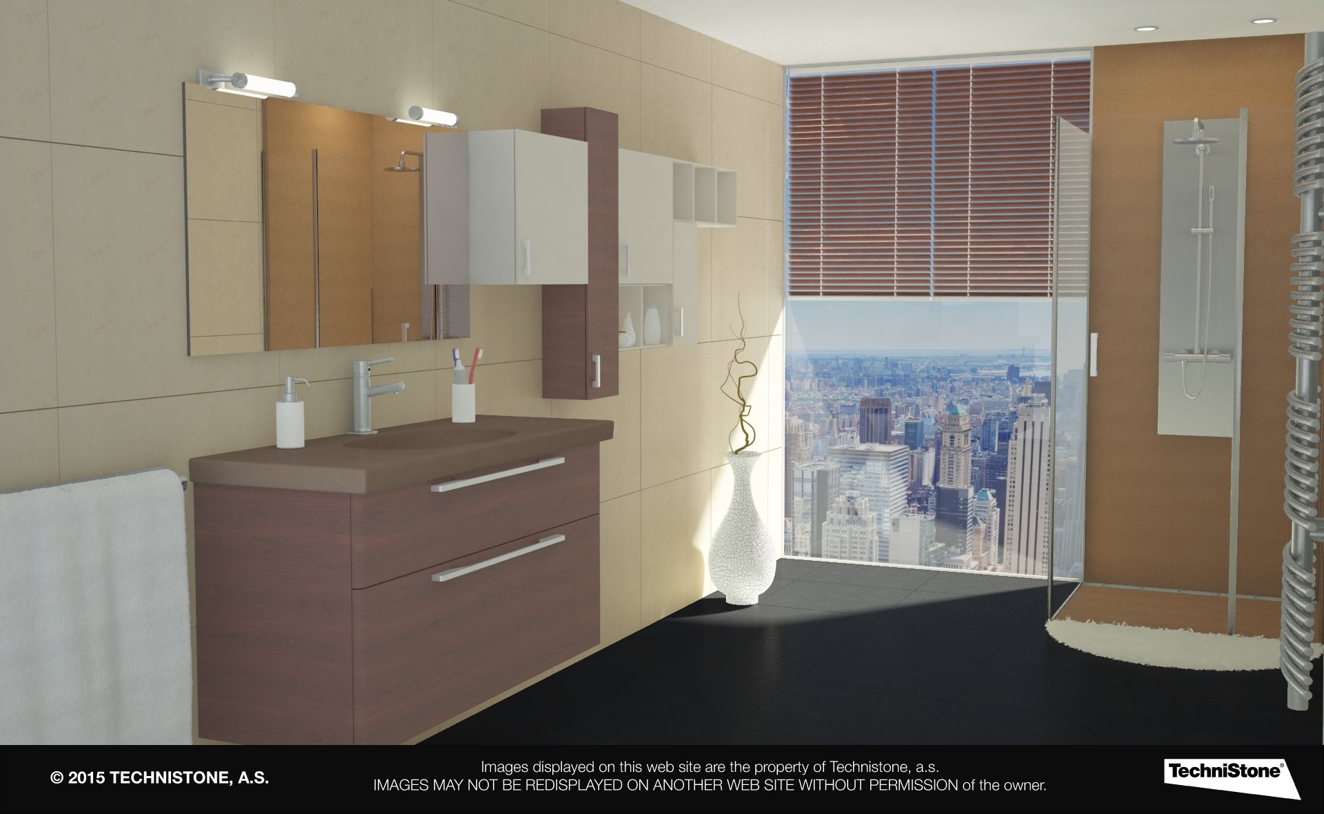 Modern bathroom