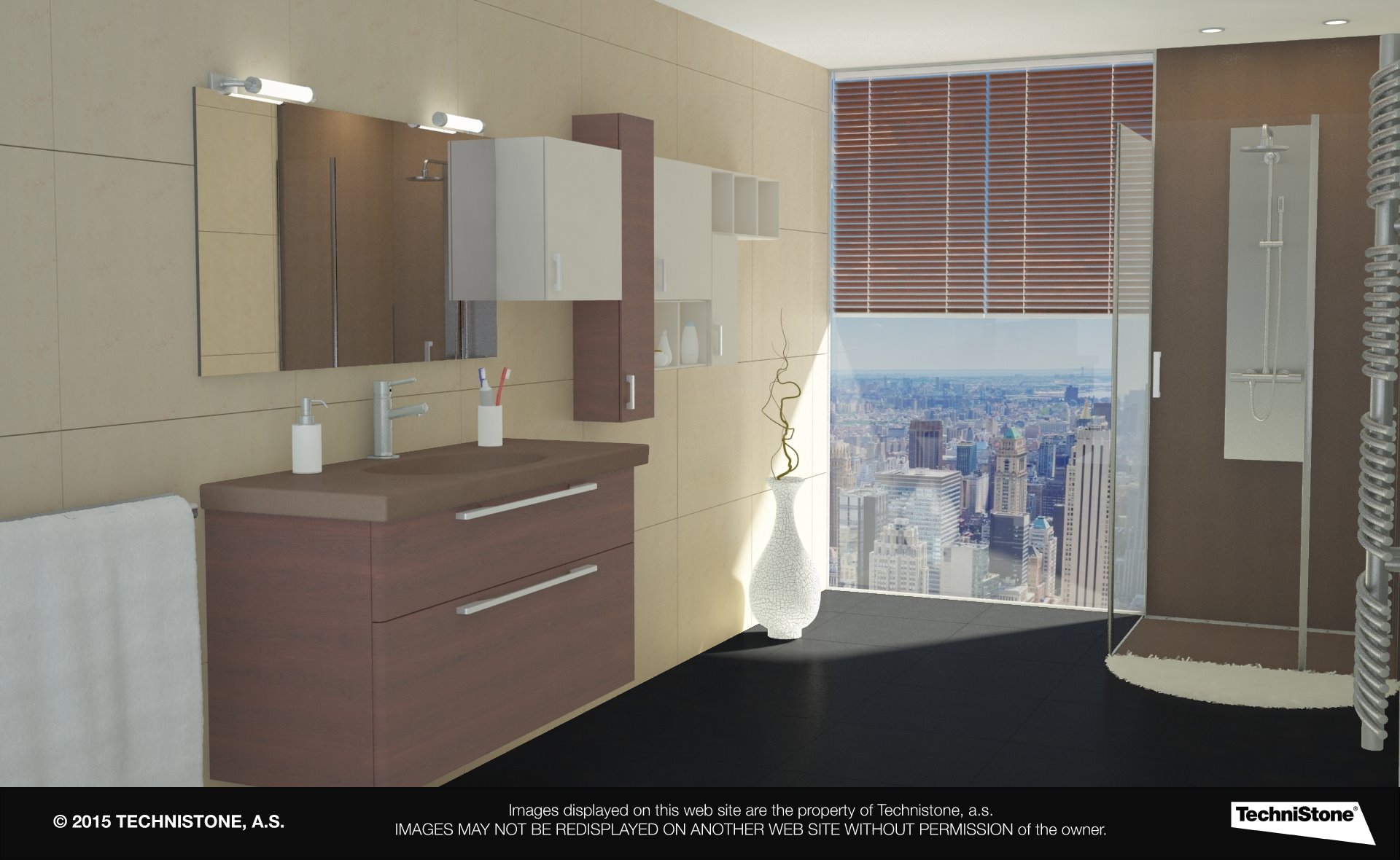 Modern bathroom