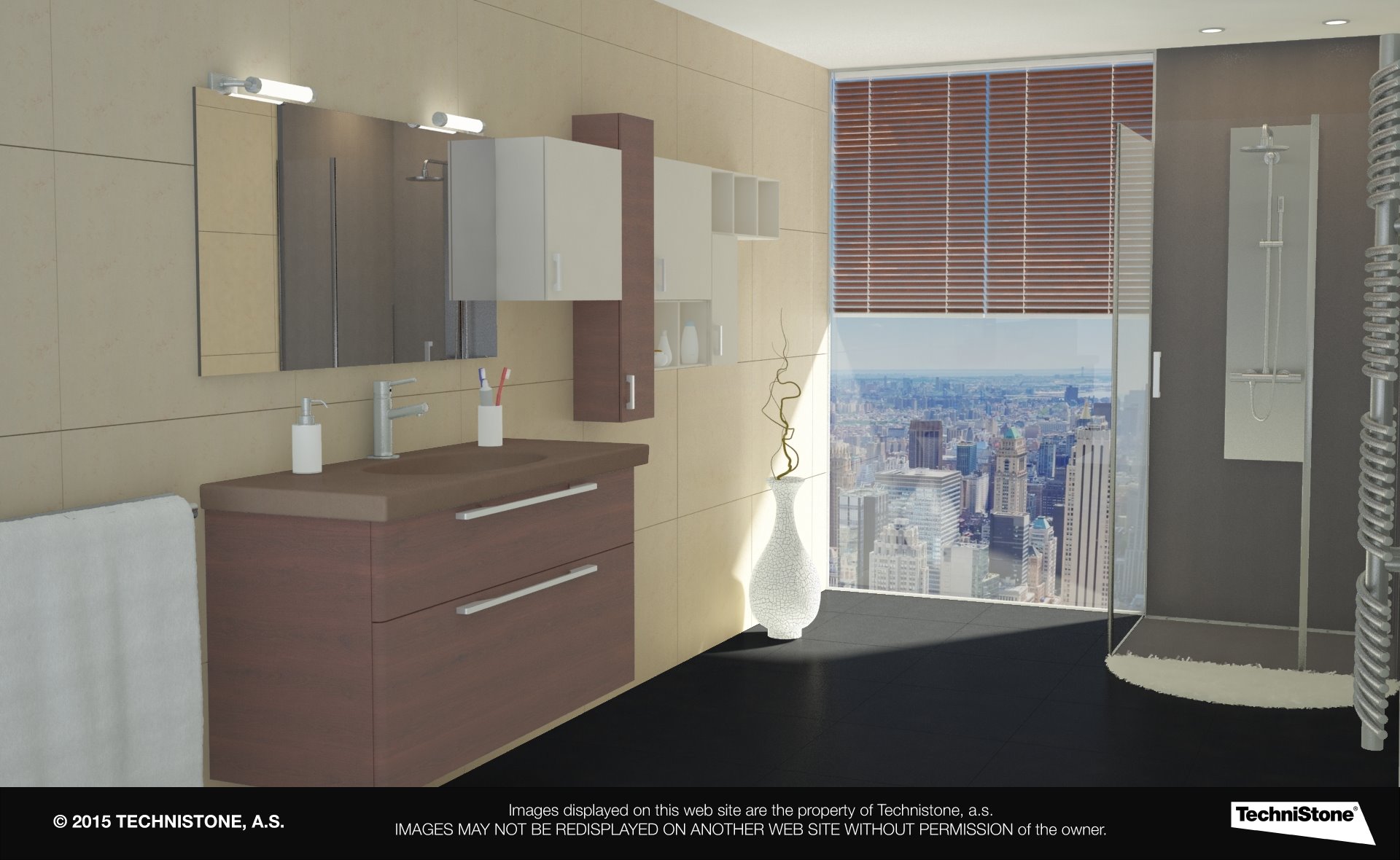 Modern bathroom
