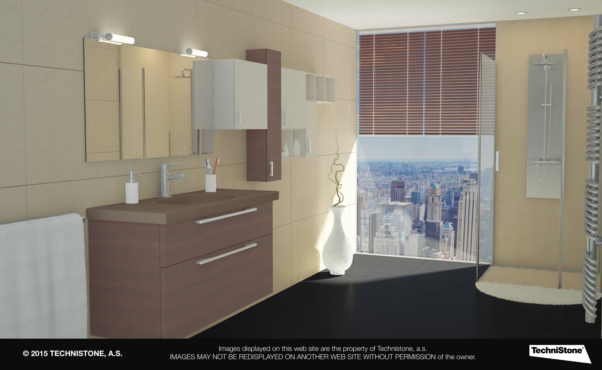 Modern bathroom