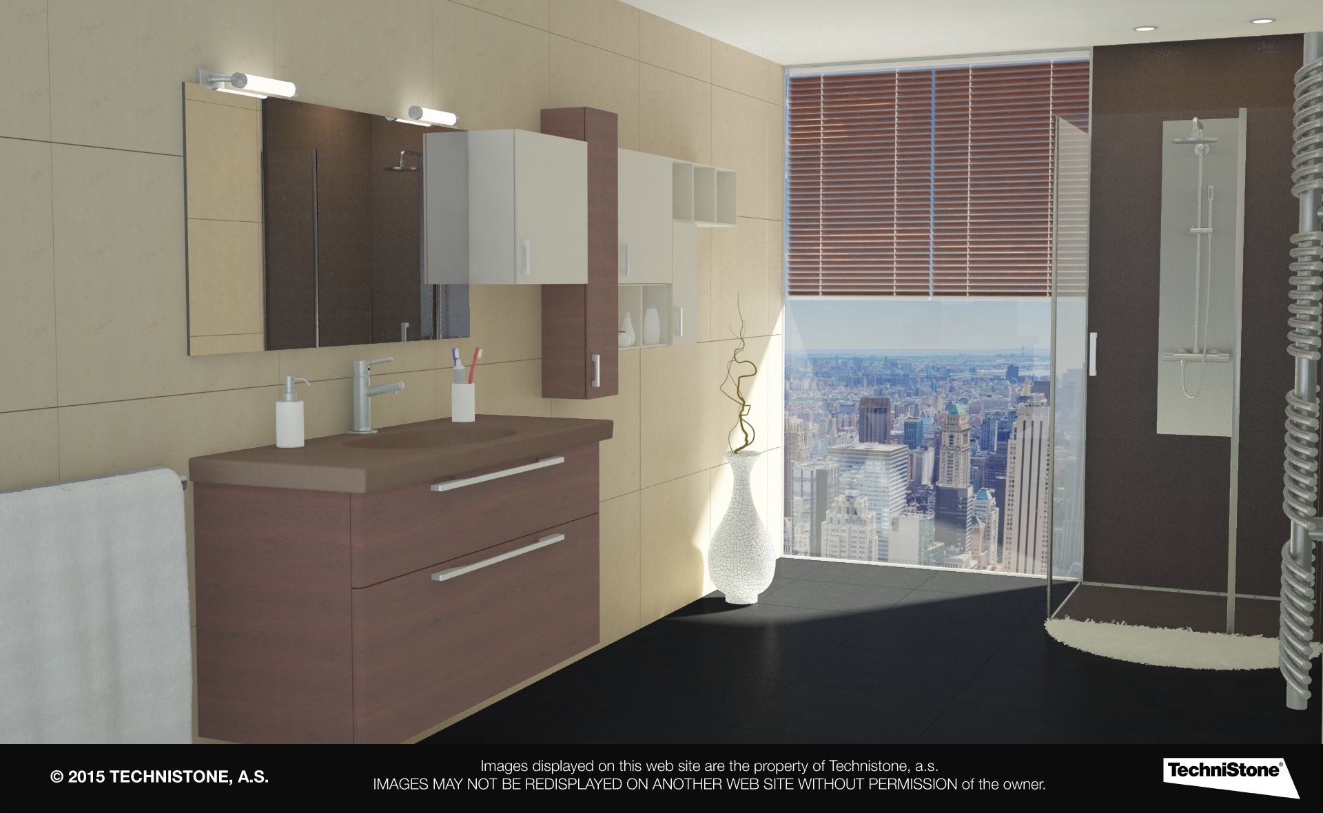 Modern bathroom