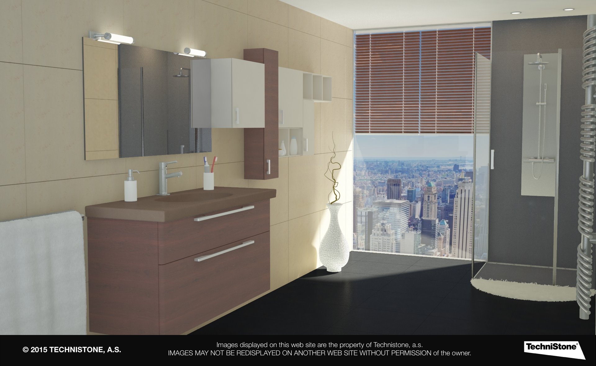 Modern bathroom