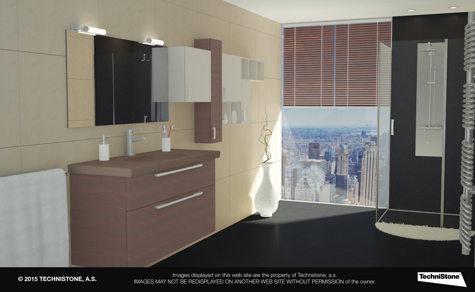 Modern bathroom