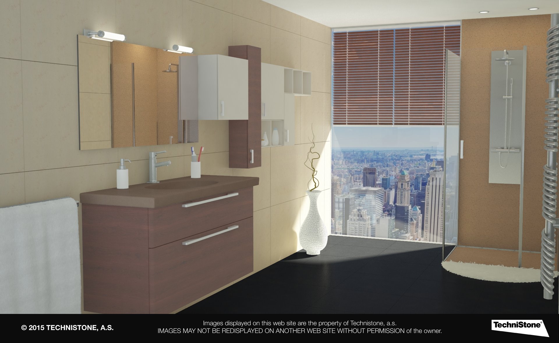 Modern bathroom