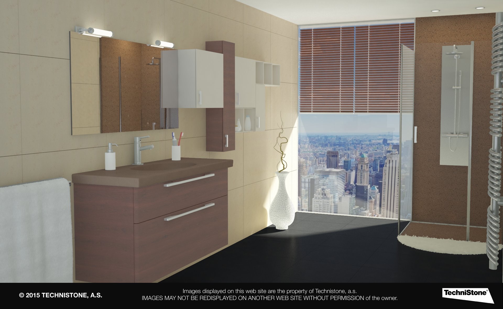 Modern bathroom