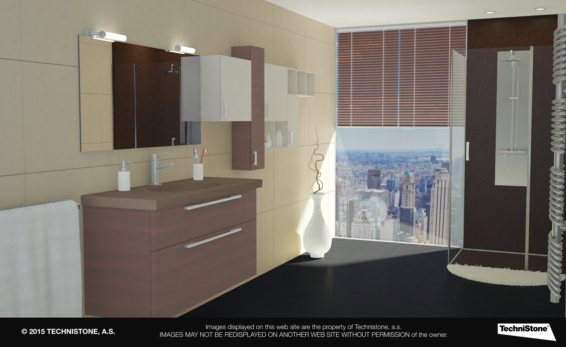Modern bathroom
