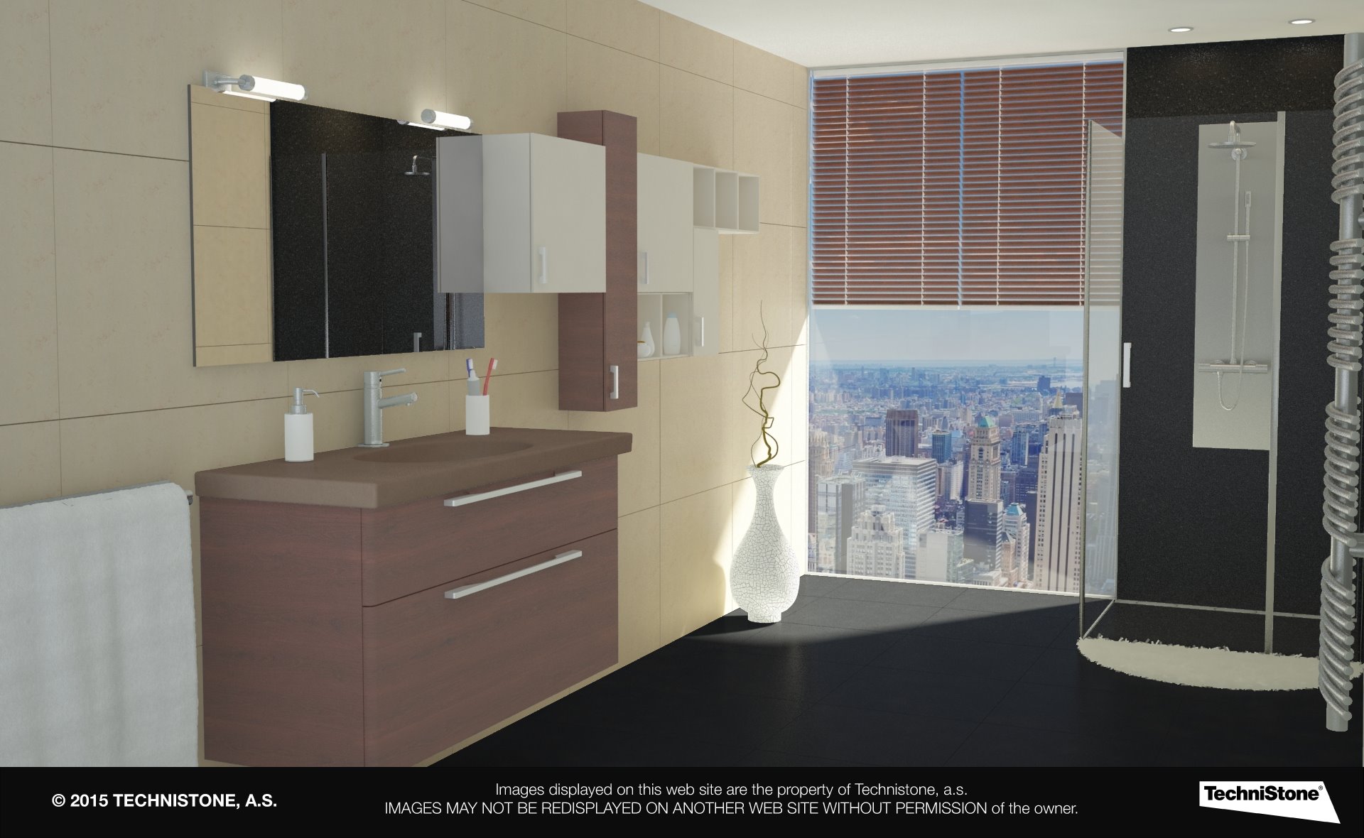 Modern bathroom