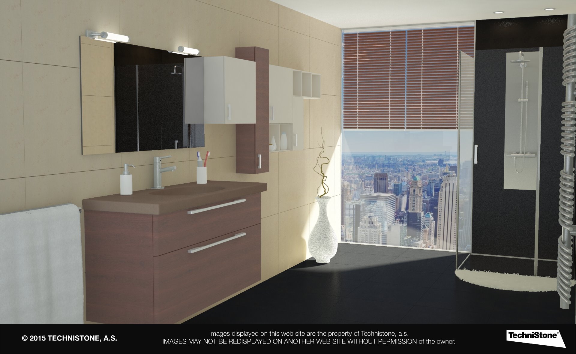 Modern bathroom