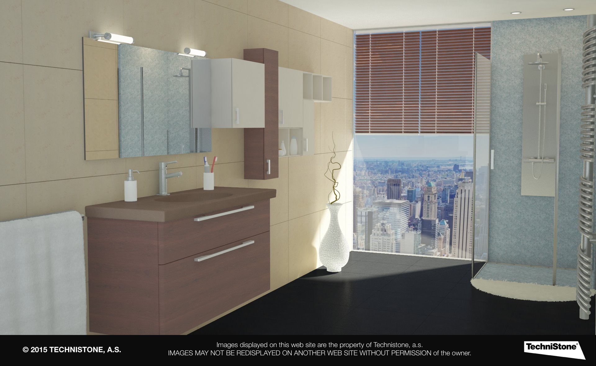 Modern bathroom