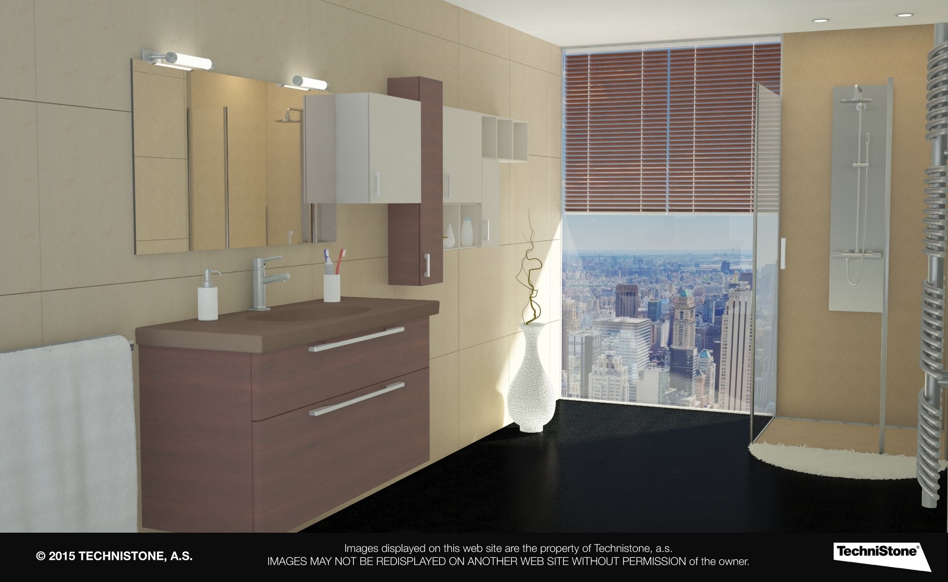 Modern bathroom
