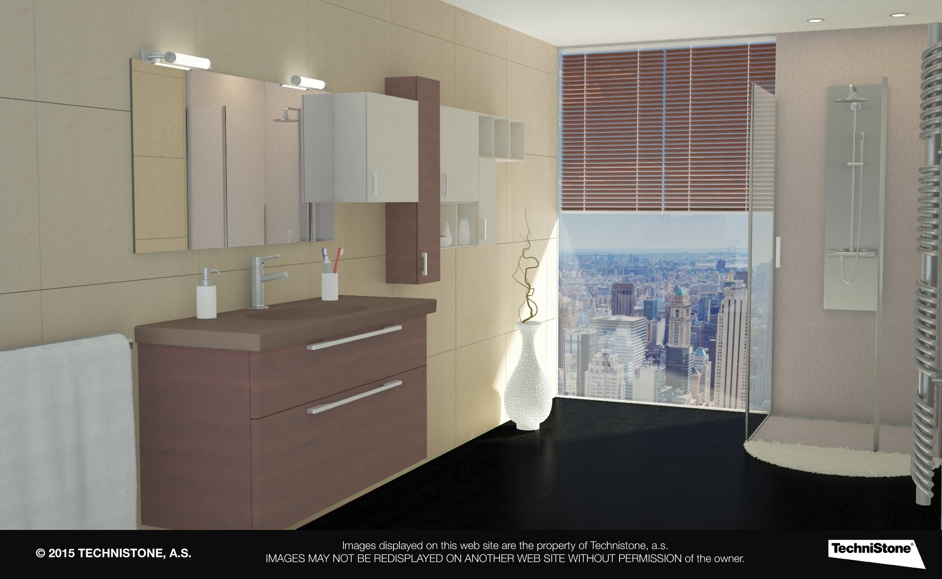 Modern bathroom