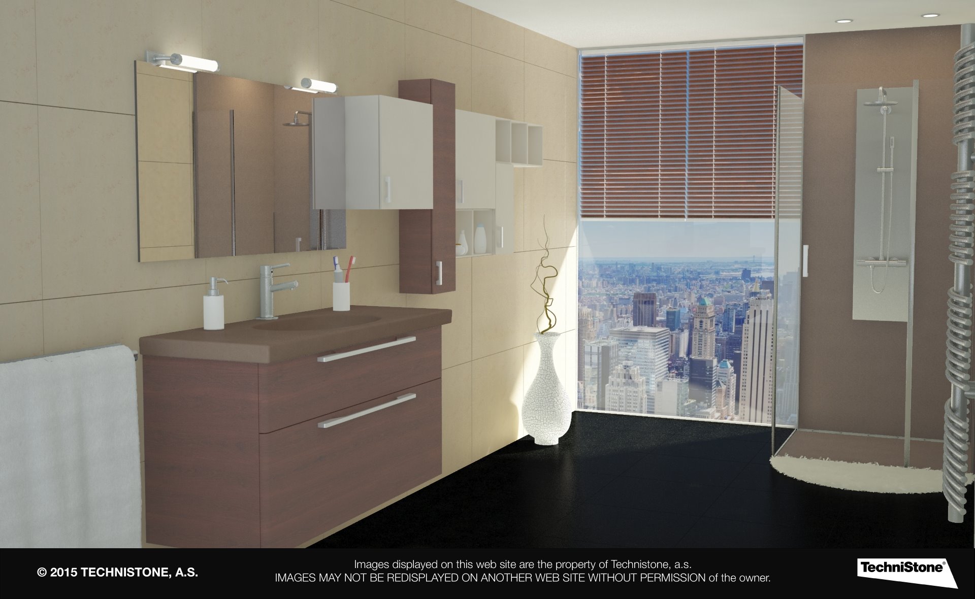 Modern bathroom