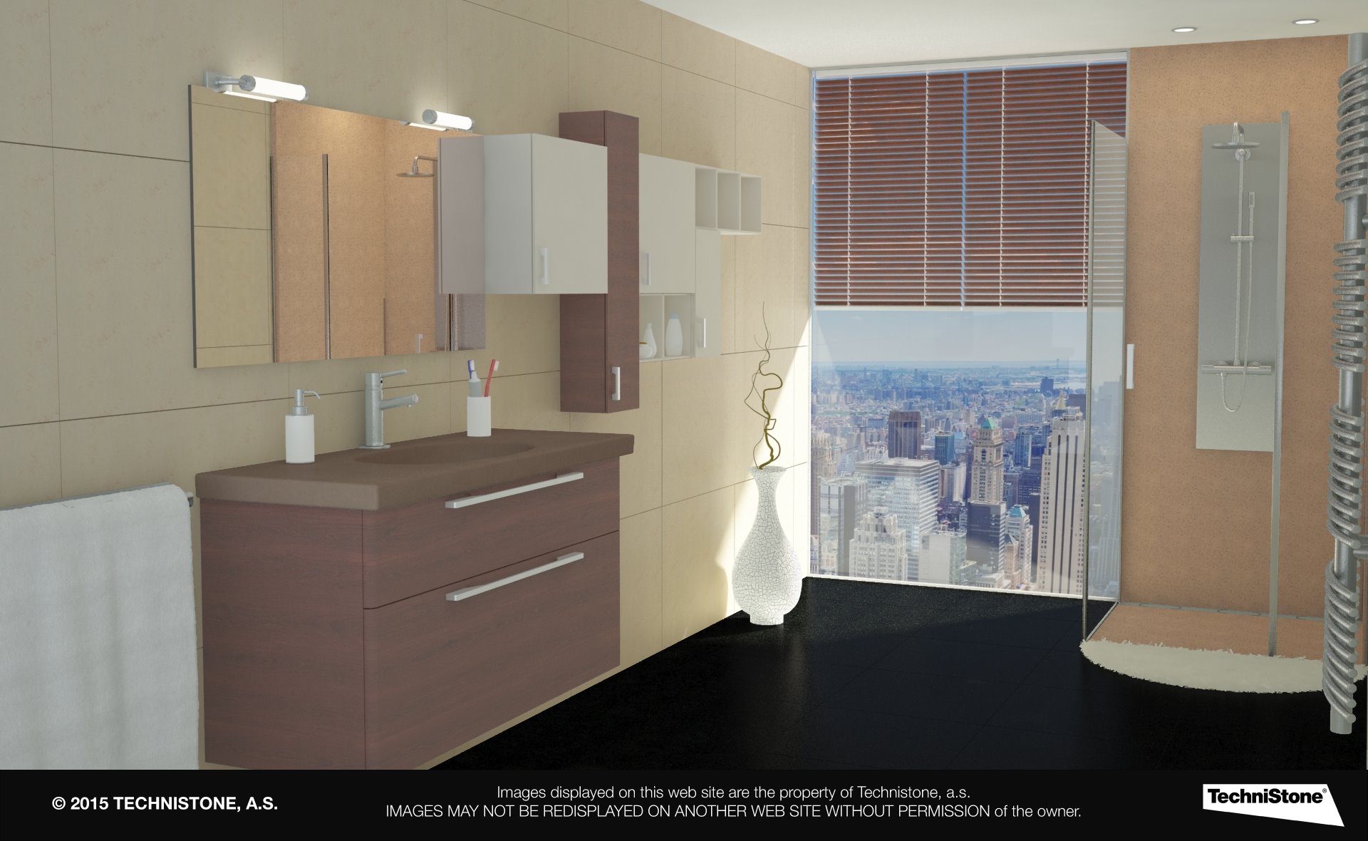 Modern bathroom