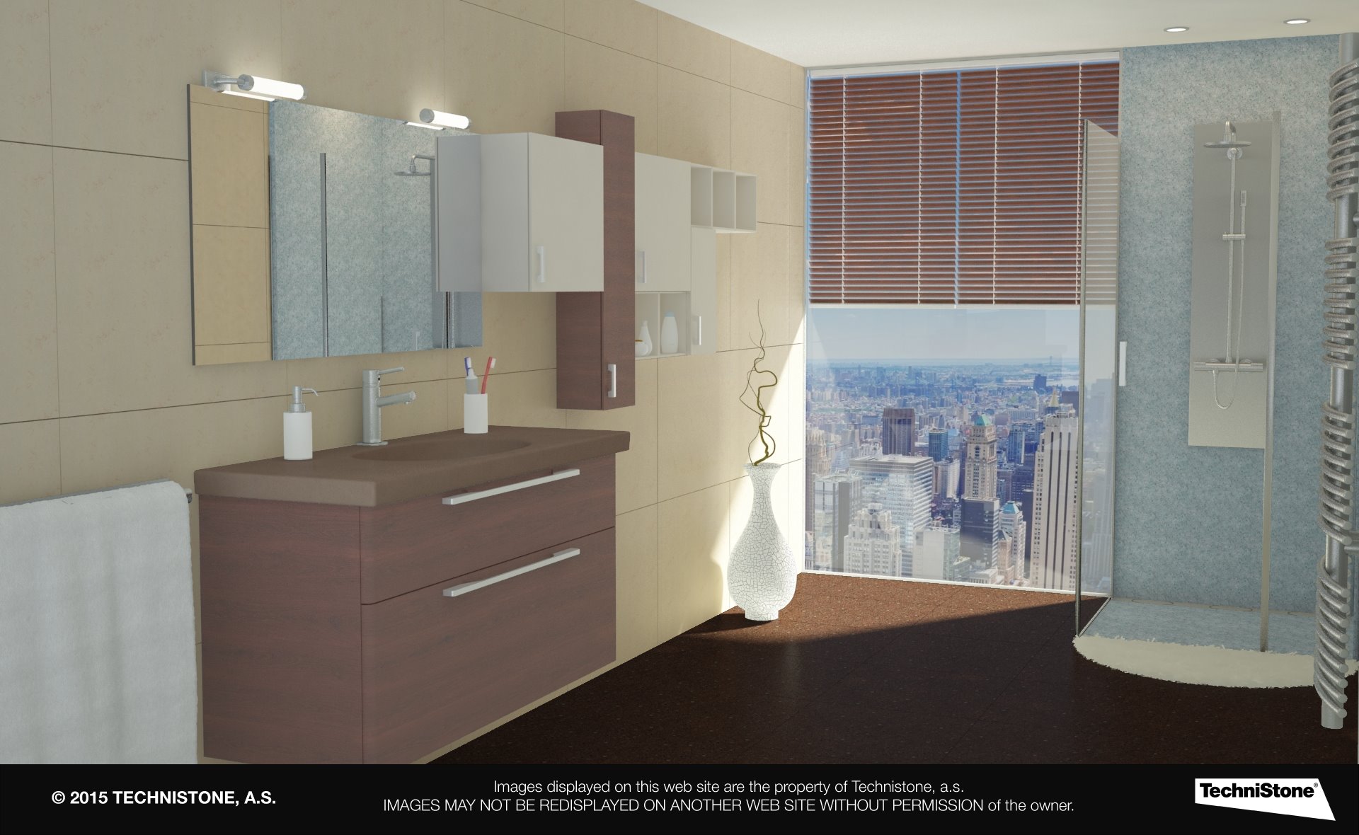 Modern bathroom