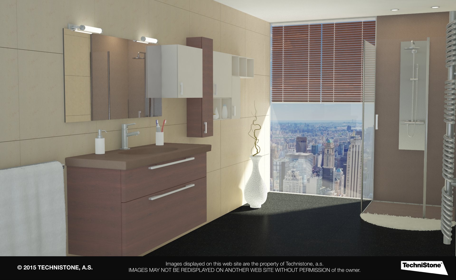 Modern bathroom