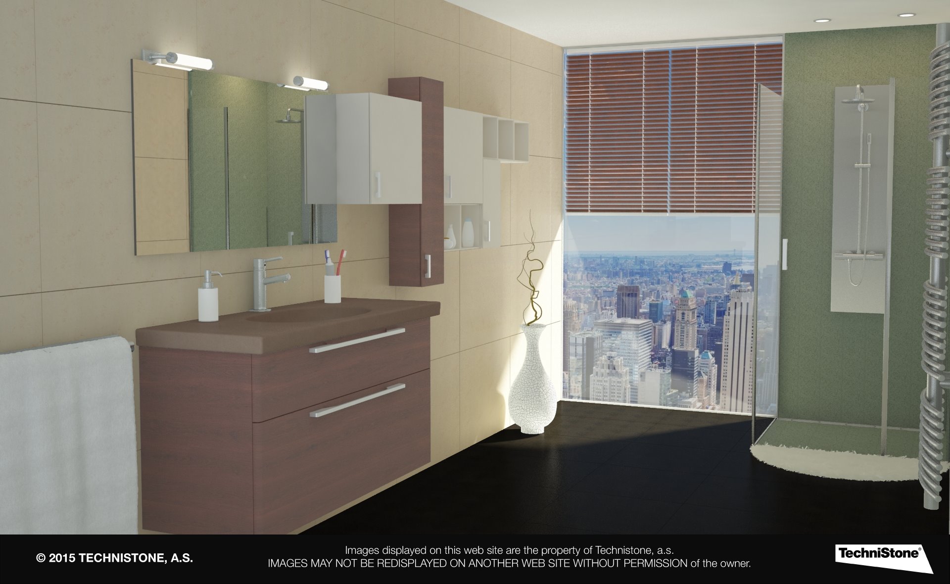 Modern bathroom