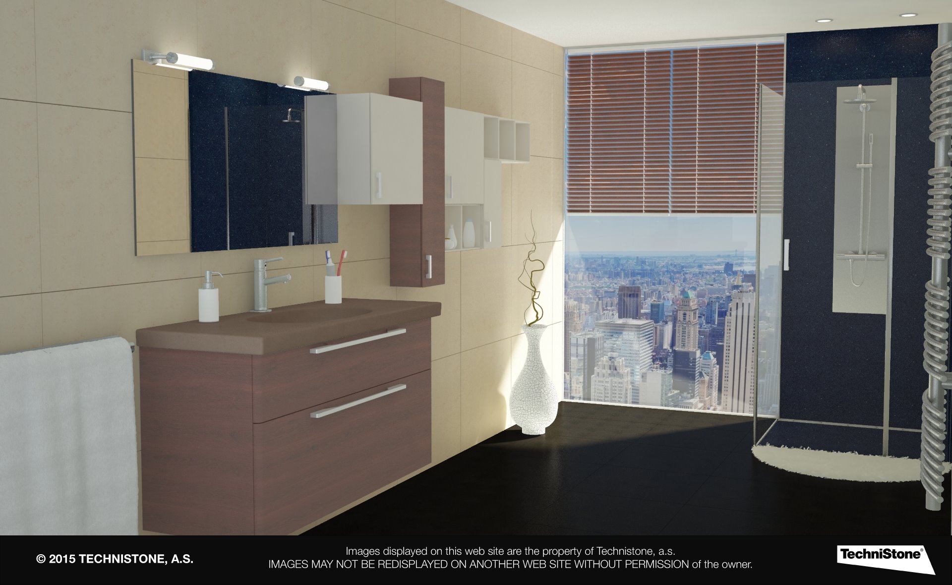 Modern bathroom