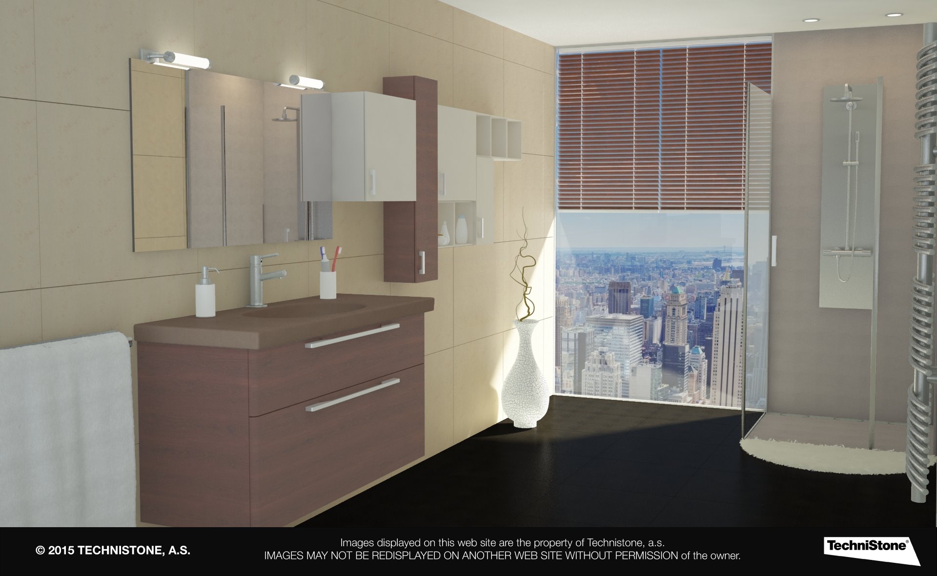 Modern bathroom