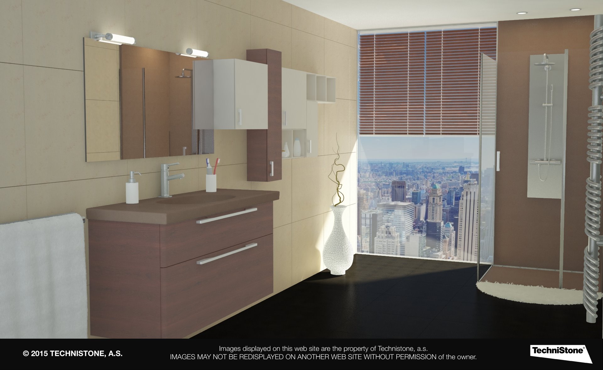 Modern bathroom