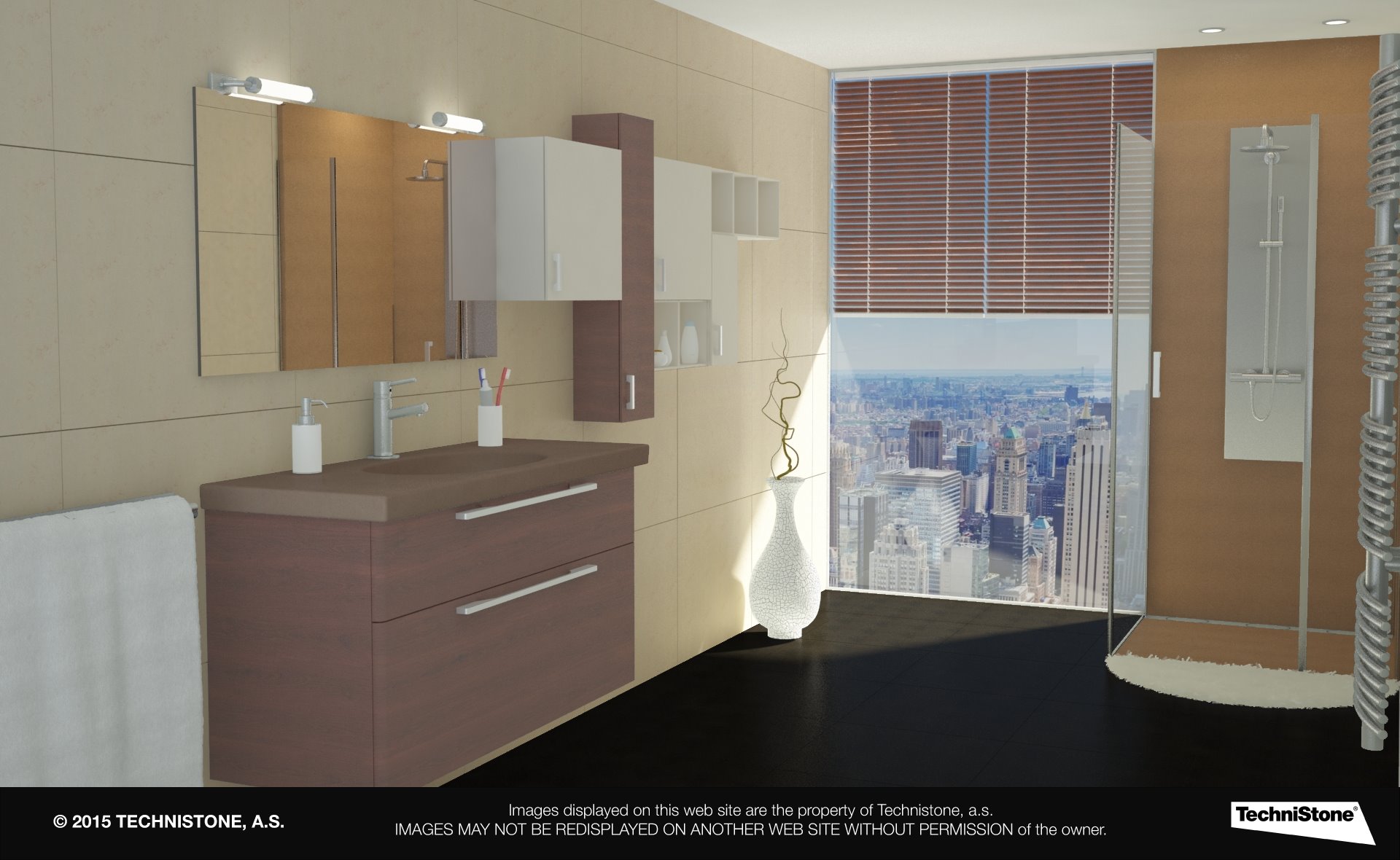 Modern bathroom