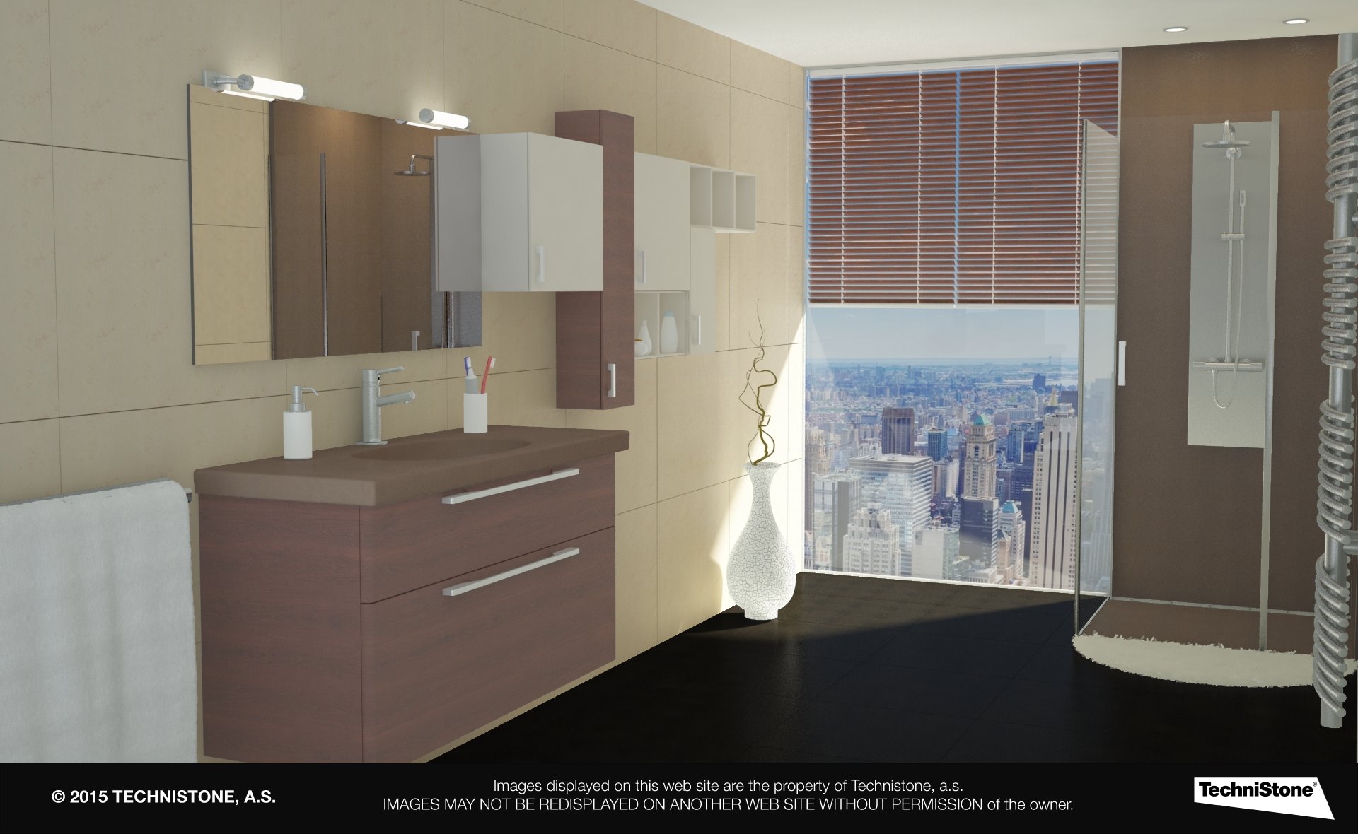 Modern bathroom