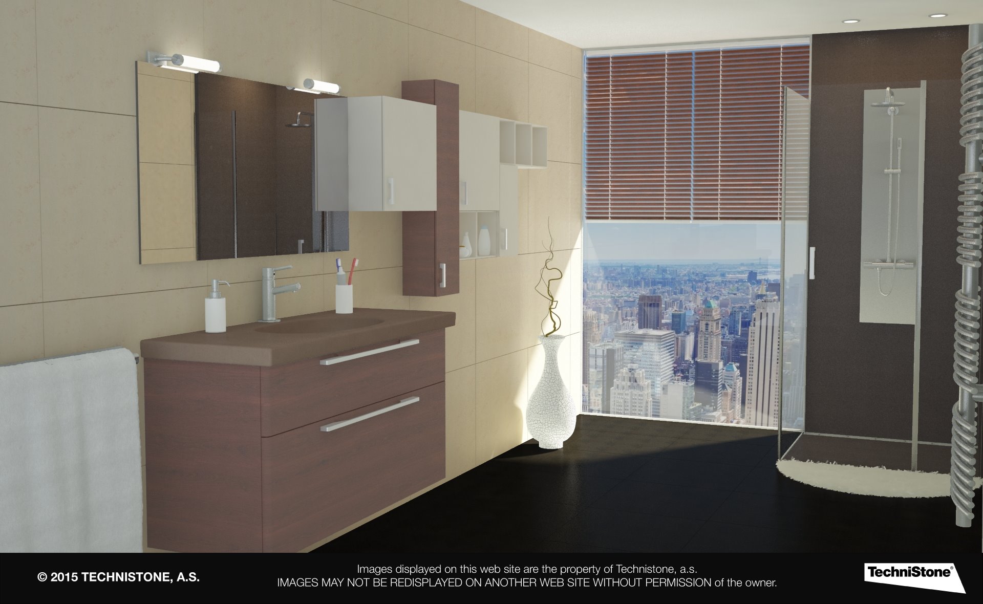 Modern bathroom