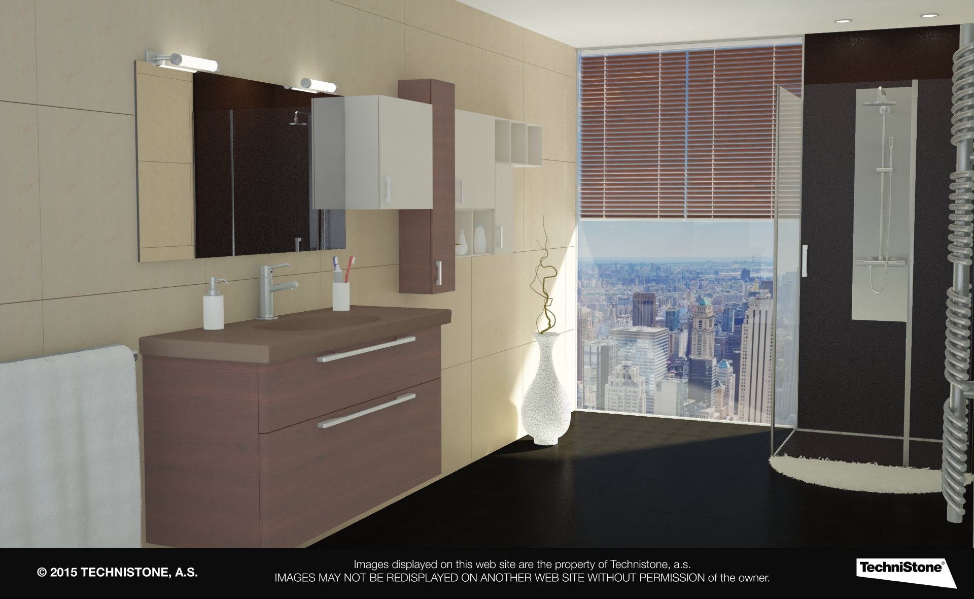 Modern bathroom