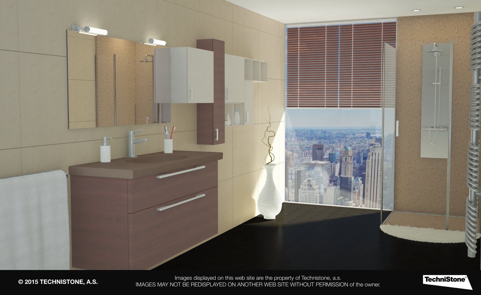 Modern bathroom