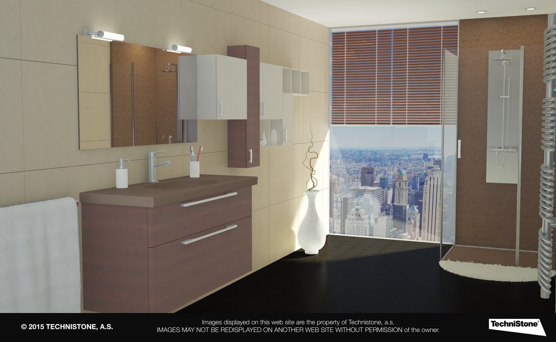 Modern bathroom