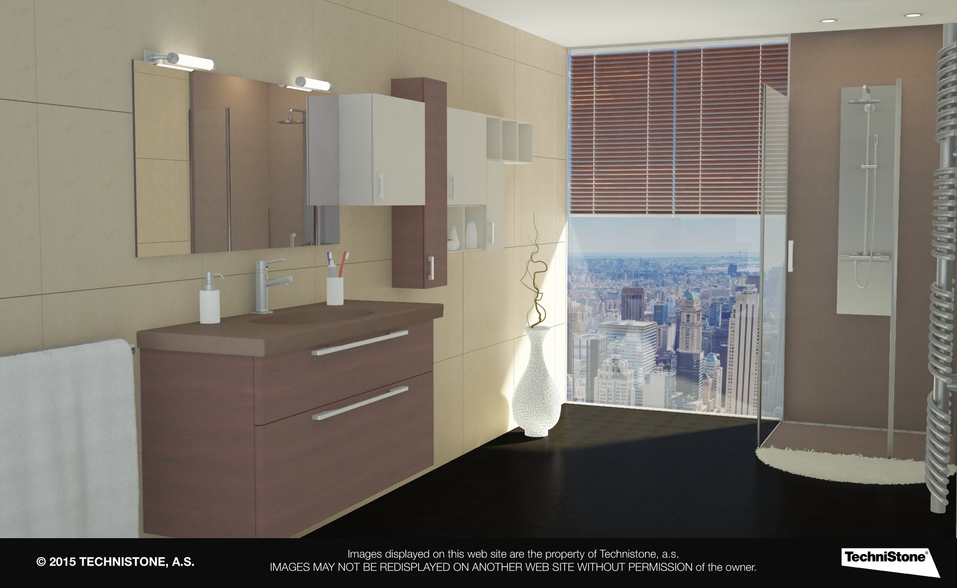 Modern bathroom