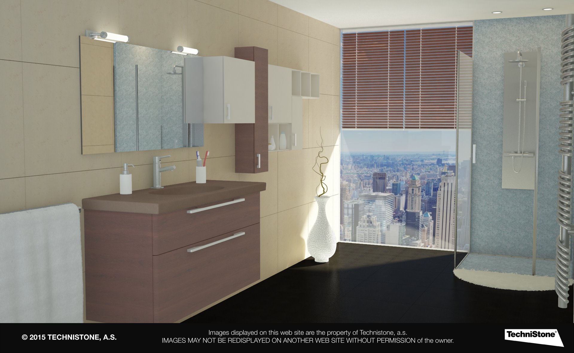 Modern bathroom