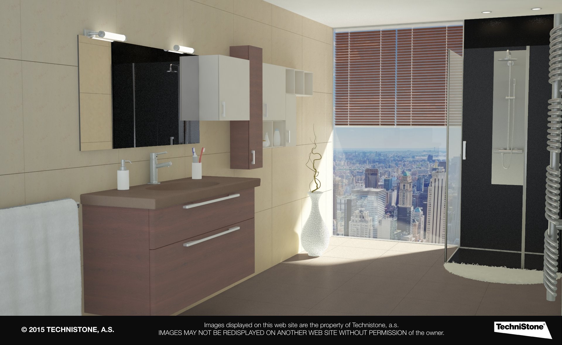 Modern bathroom