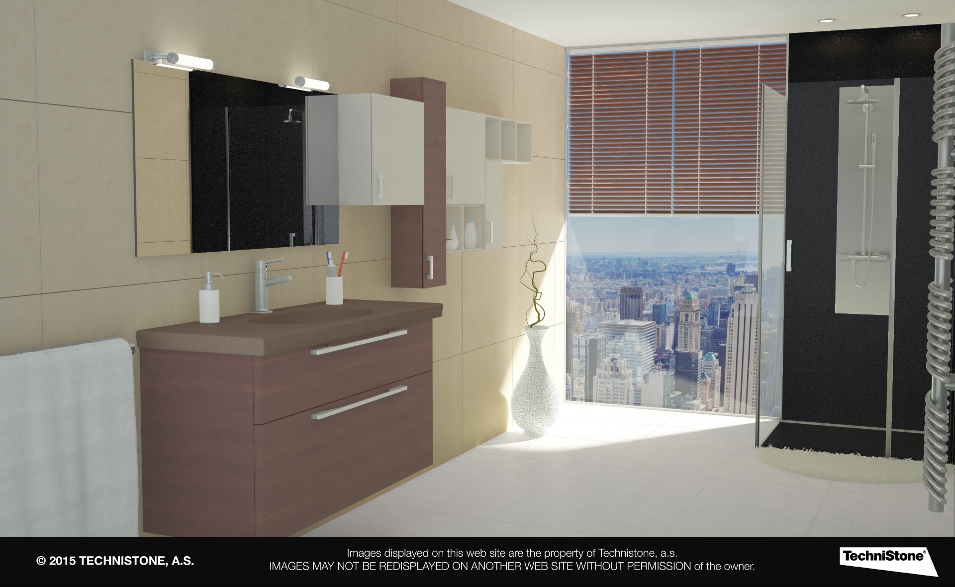 Modern bathroom