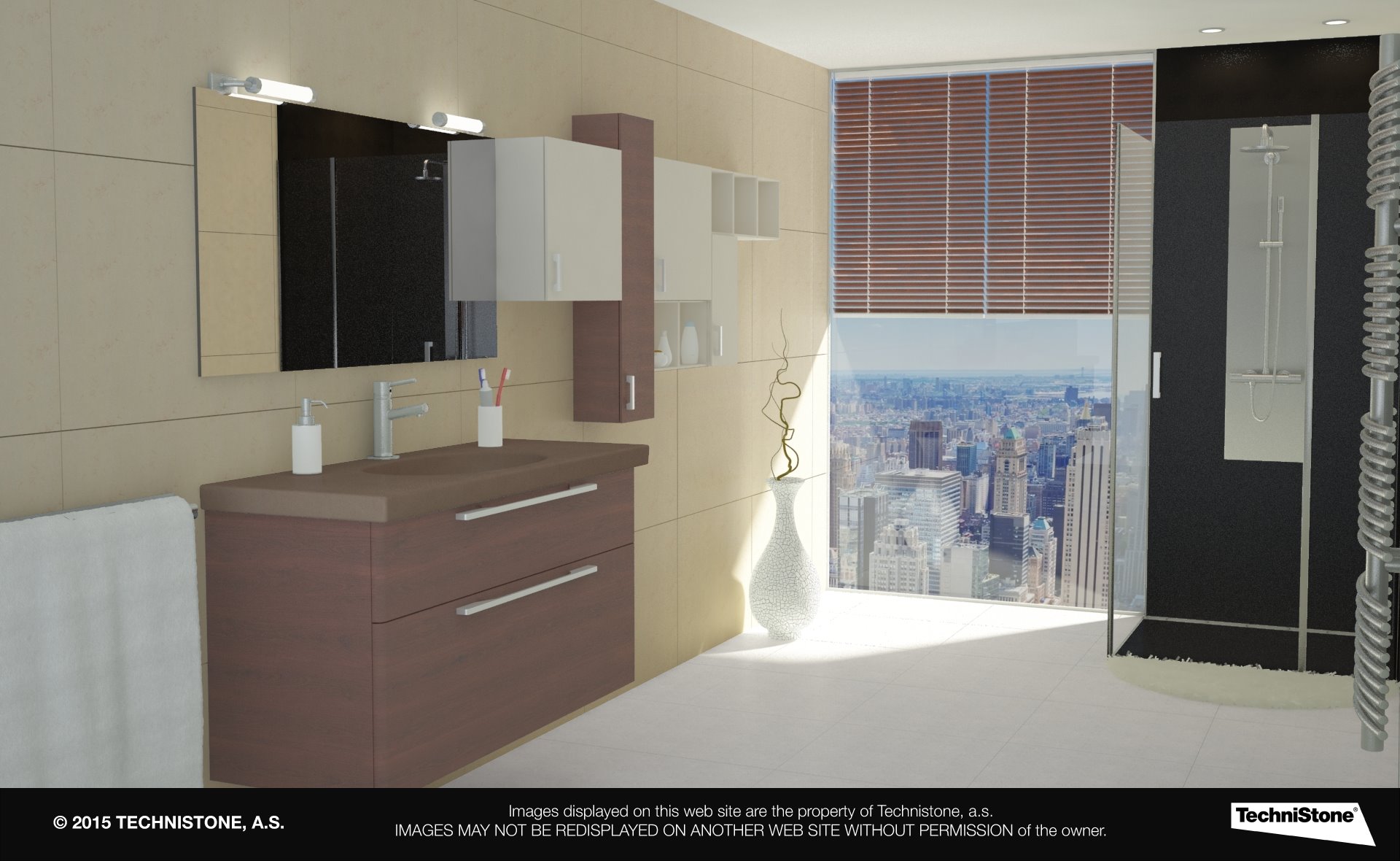 Modern bathroom