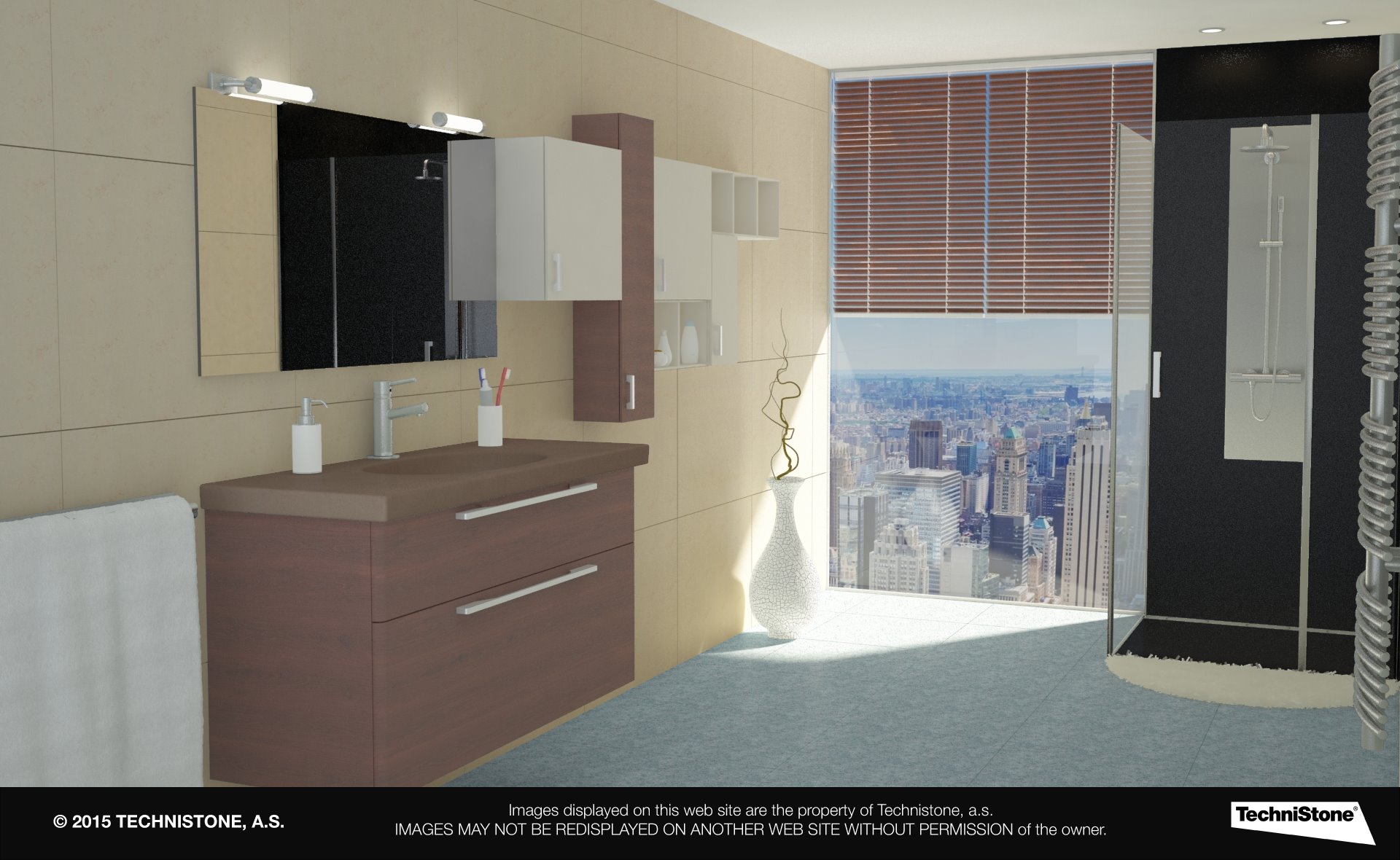 Modern bathroom