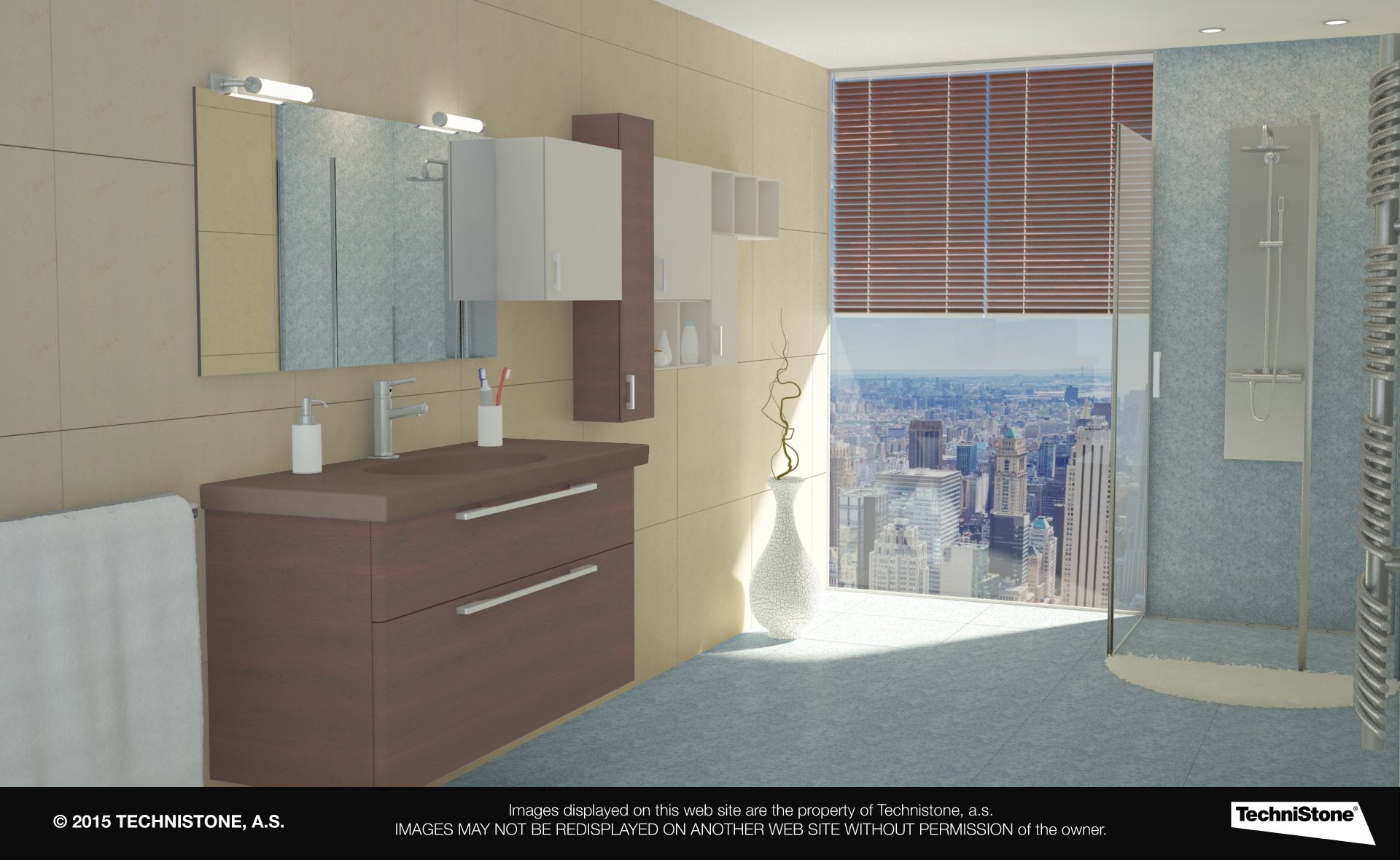 Modern bathroom