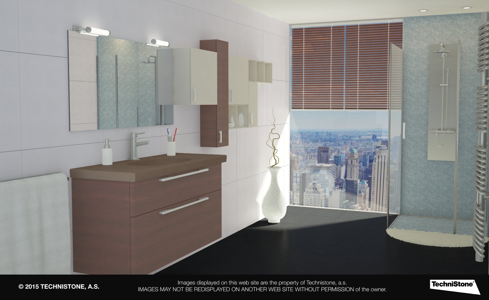Modern bathroom