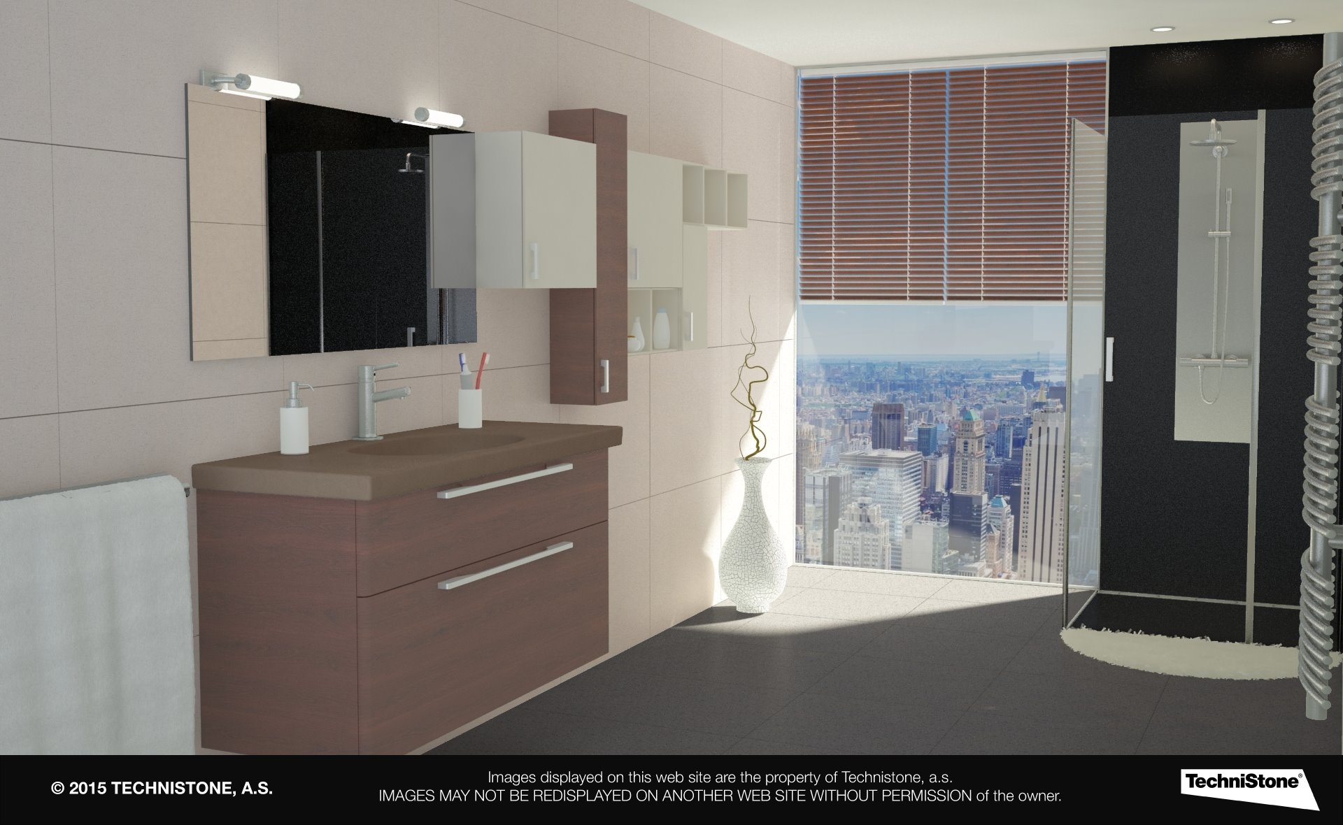 Modern bathroom
