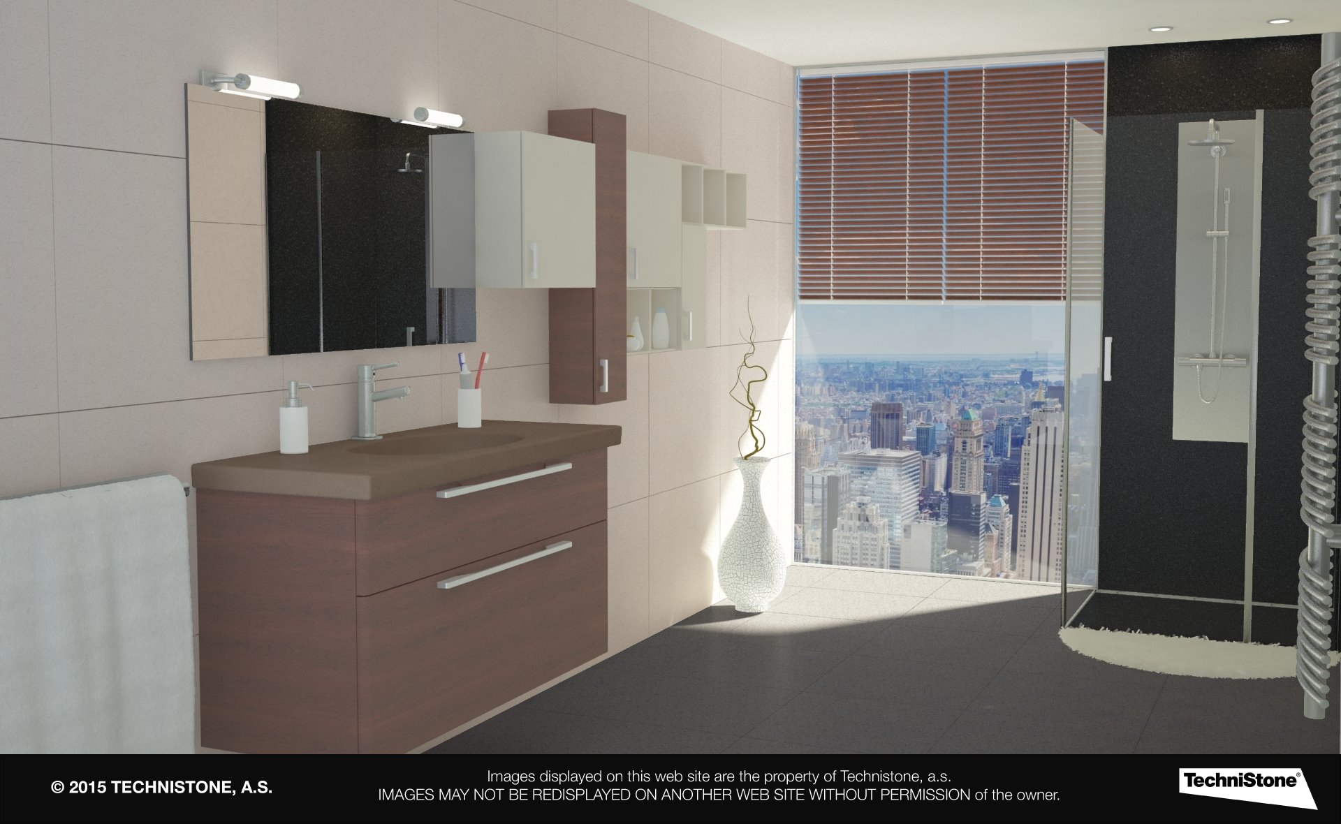Modern bathroom