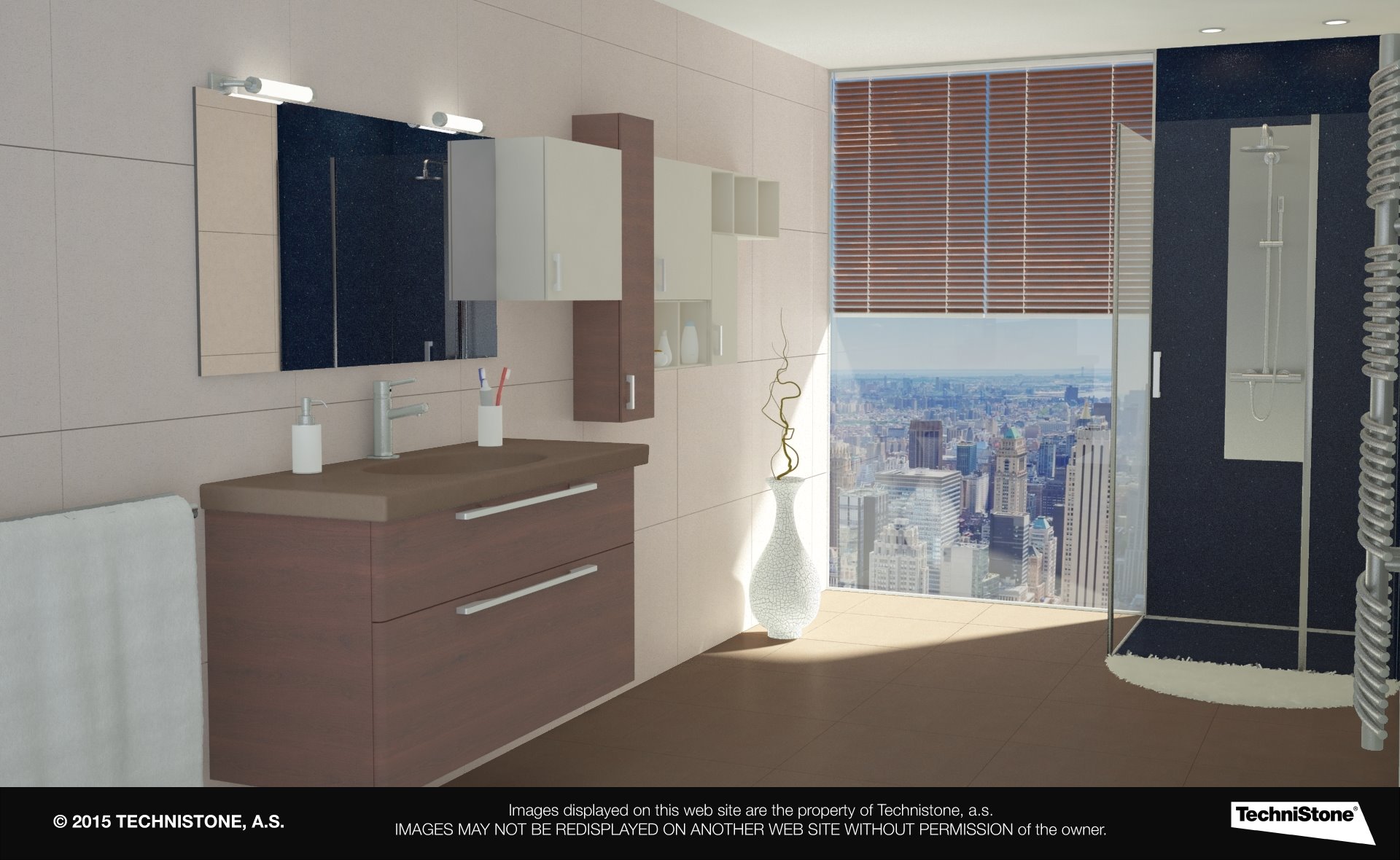 Modern bathroom