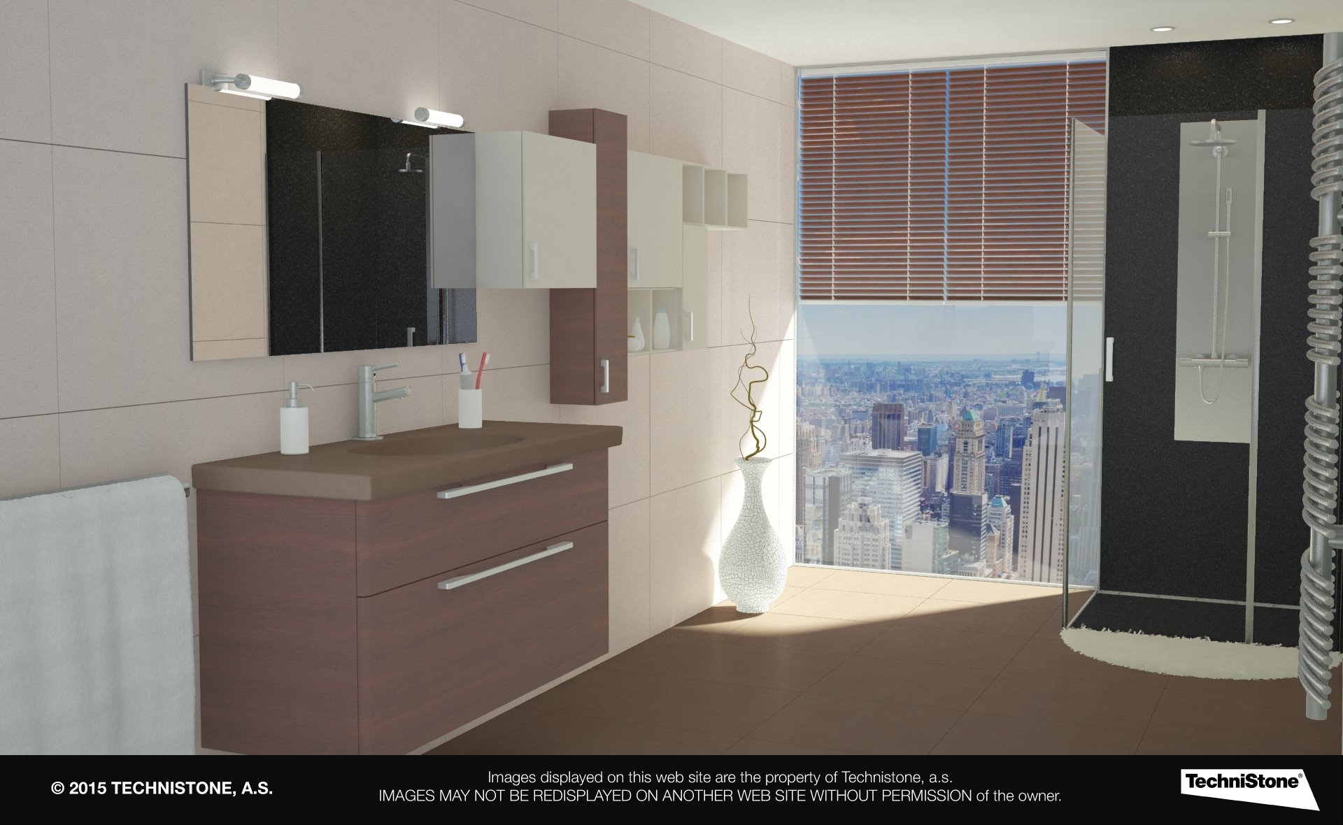 Modern bathroom